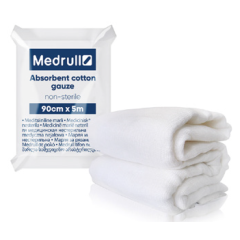 Medrull Medical Gauze 90 cm x 3 m lääketieteellinen sideharso 1 kpl